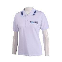 P1036  Making a white printed logo Polo shirt University of Hong Kong Corporate Research Polo Shirt Garment Factory P1036  Making a white printed logo Polo shirt University of Hong Kong Corporate Research Polo Shirt Garment Factory